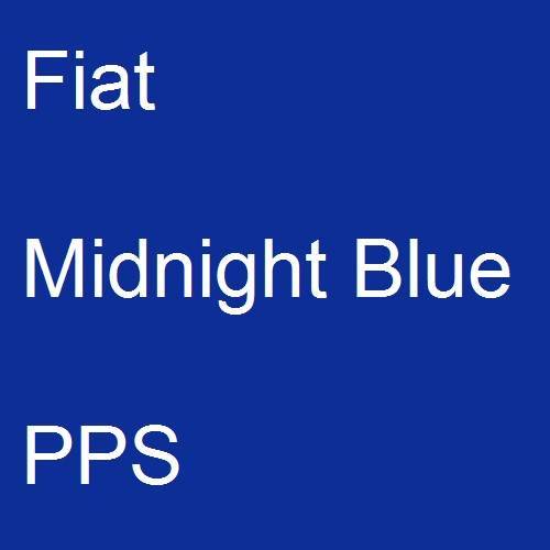 Fiat, Midnight Blue, PPS.